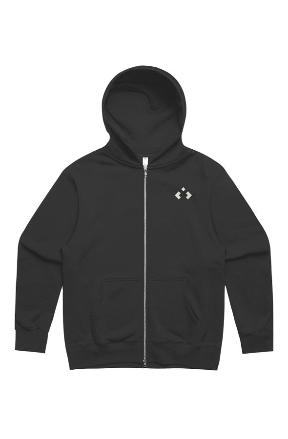 13 Heavy Embroidered Zip Hoodie