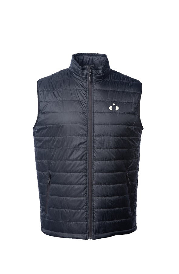16 Embroidered Puffer Vest
