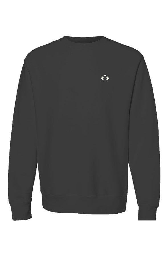 01 — Heavyweight Embroidered Crewneck